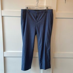 Banana Republic Women’s Avery Ankle Pants light weight wool size 14 trousers